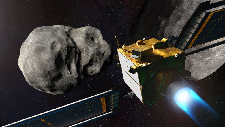 NASA a reusit sa schimbe traiectoria asteroidului Dimorphos Imagine
