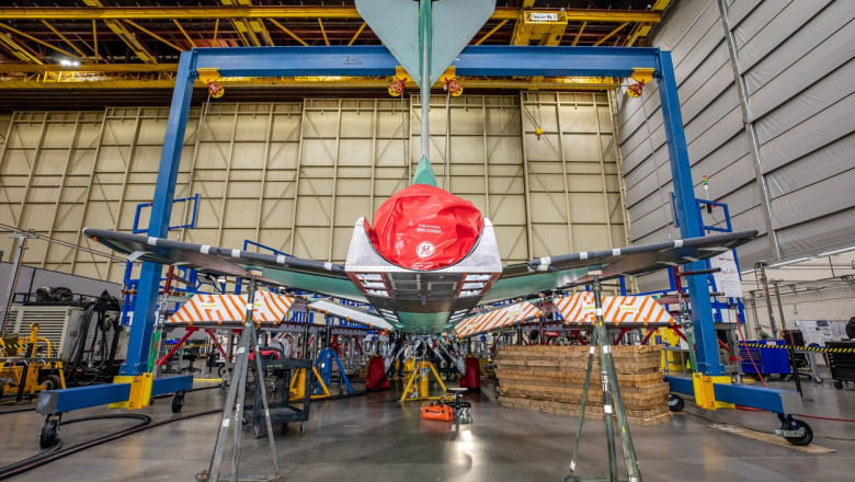 NASA vrea sa dezvolte un avion supersonic care sa duca pasageri de la Londra la New York intr-o ora si jumatate Imagine