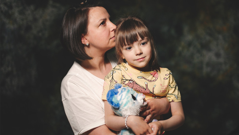 Natalia, refugiata in Bucuresti: Copilul meu mare are 15 ani si daca o sa dureze inca cativa ani el trebuie sa se duca si sa apere tara Imagine