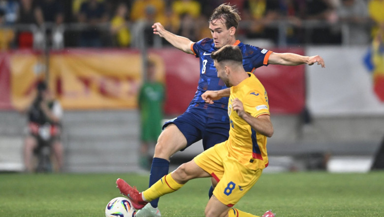 Nationala U19 a Romaniei a ratat calificarea in finala Euro 2025, dupa ce a fost invinsa de Olanda Imagine