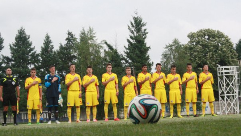 Nationala Under 17 Romaniei a pierdut amicalul cu Franta Imagine