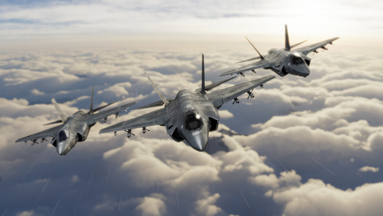 NATO anunta ca avioane F-35 americane si olandeze au zburat „in regiunea Marii Negre” Imagine