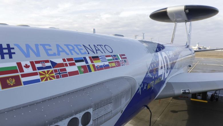 NATO va inlocui avioanele de supraveghere AWACS cu aeronave Boeing 737 modificate Imagine