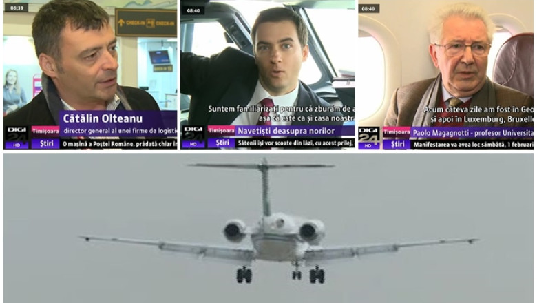 Navetisti deasupra norilor. Avionul nu mai e un moft, ci o necesitate. Cum se economisesc timp si bani Imagine