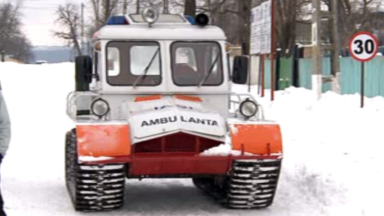 NEAMT. Se strang bani din donatii pentru o ambulanta pe senile Imagine