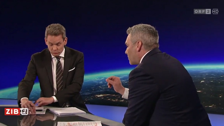 Nehammer, agresiv cu un jurnalist austriac care l-a intrebat de Schengen: „Nu e nimic de ras” Imagine