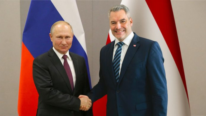 Nehammer ii intinde o mana lui Putin: „Nu putem avea pace fara Rusia. Poporul ucrainean sa sustina pacea” Imagine