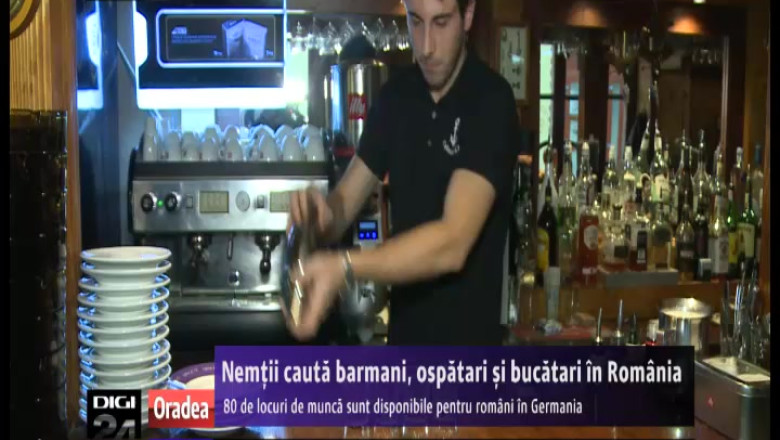 Nemtii cauta barmani, ospatari si bucatari in Romania  Imagine