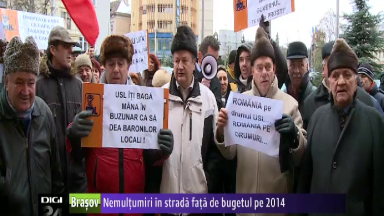 Nemultumiri in strada fata de bugetul pe 2014 Imagine