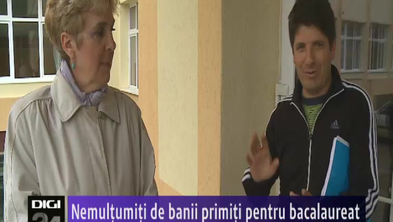 Nemultumiti de banii primiti pentru bacalaureat Imagine