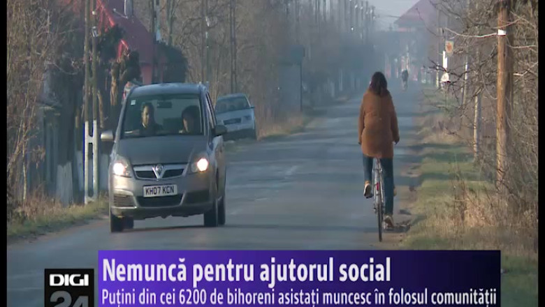 Nemunca pentru ajutorul social. Putini din cei 6200 de bihoreni asistati muncesc in folosul comunitatii Imagine