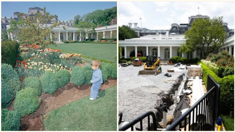 Nepotul lui Jackie Kennedy il ataca dur pe Trump pentru ca „a turnat beton peste Gradina de trandafiri” de la Casa Alba Imagine