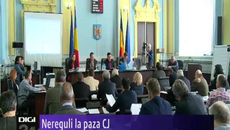 Nereguli la paza Consiliul Judetean Imagine