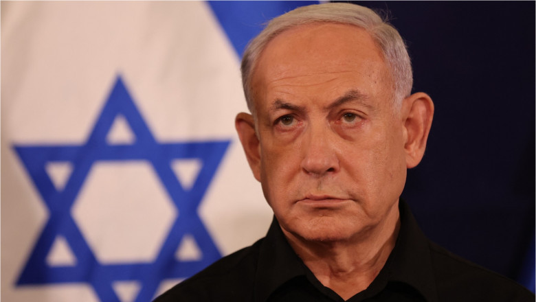 Netanyahu a refuzat sa raspunda, intr-un interviu la CNN, daca isi asuma vina pentru atacurile Hamas din 7 octombrie Imagine