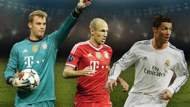 Neuer, Robben si Cristiano Ronaldo sunt favoriti la castigarea titlului „Cel mai bun fotbalist din Europa” Imagine