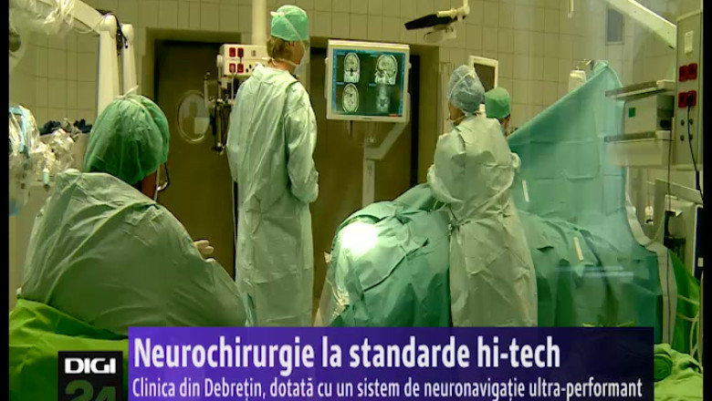 Neurochirurgie la standarde hi-tech Imagine