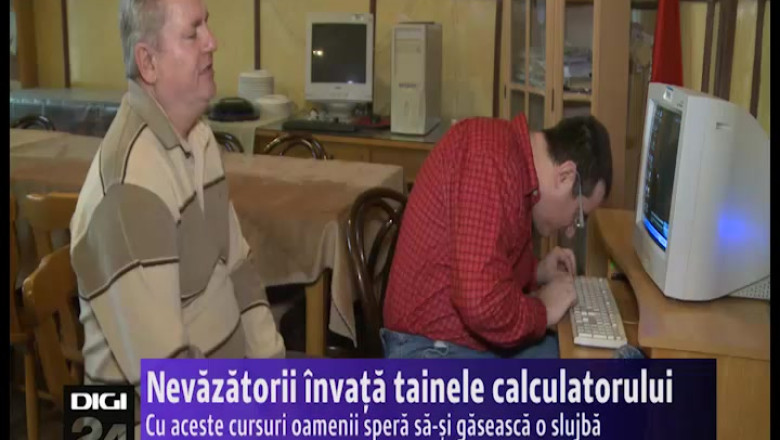 Nevazatorii invata tainele calculatorului. Cu aceste cursuri spera sa-si gaseasca o slujba  Imagine