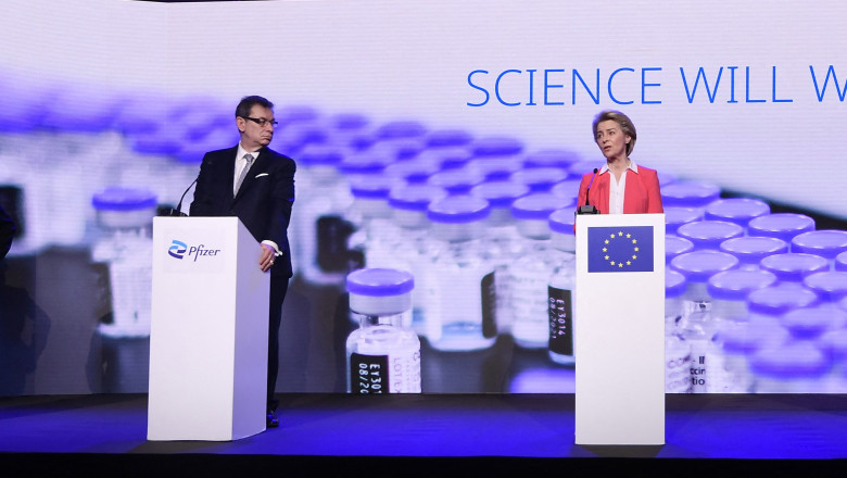 New York Times a dat in judecata CE pentru ca nu a publicat SMS-uri dintre Ursula von der Leyen si directorul Pfizer Imagine