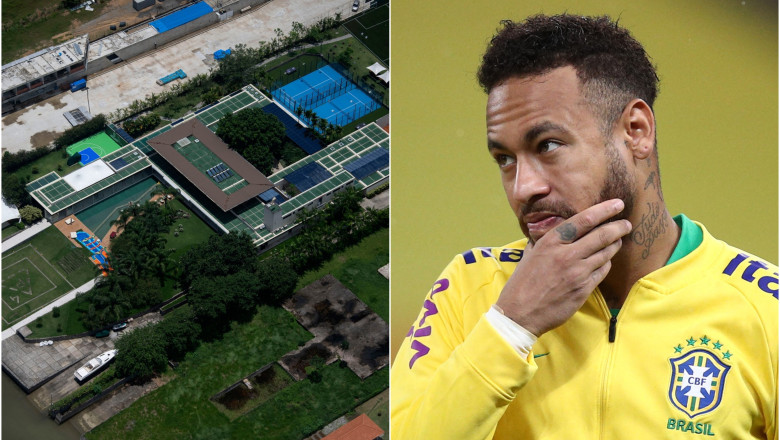 Neymar este condamnat sa plateasca 3,3 milioane de dolari, dupa ce a construit un lac artificial la complexul de lux pe care il detine Imagine