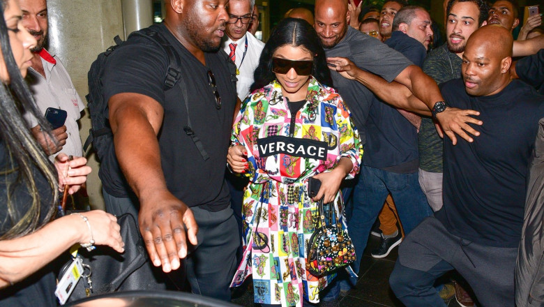 Nicki Minaj a fost arestata pe Aeroportul Schiphol din Amsterdam, chiar inaintea unui concert Imagine