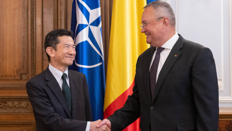 Nicolae Ciuca: Imi doresc sa creasca interesul companiilor japoneze pentru constructia unui nou pod peste Dunare Imagine