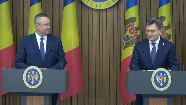 Nicolae Ciuca, la Chisinau: Republica Moldova se bucura de un capital de simpatie fara precedent la nivel european si international Imagine
