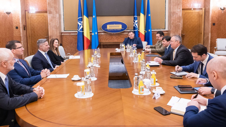 Nicolae Ciuca s-a intalnit cu reprezentantii Lockheed Martin: Cresterea bugetului apararii va oferi noi oportunitati de finantare Imagine