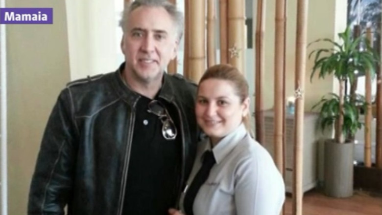Nicolas Cage la Mamaia. Actorul a facut poze cu fanii si a dat autografe Imagine