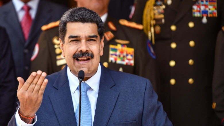Nicolas Maduro acuza Statele Unite ca „se afla in prima linie a unei tentative de lovitura de stat” Imagine