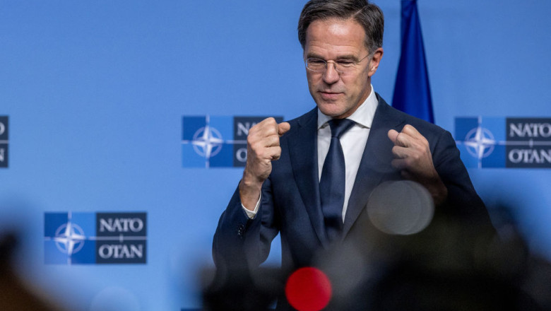 Nicusor Dan a fost felicitat la telefon de Mark Rutte. Ce mesaj i-a transmis seful NATO inaintea summitului de la Haga Imagine