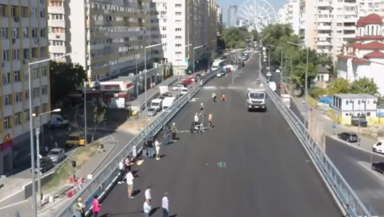 Nicusor Dan: Au fost realizate testele dinamice de rezistenta la Pasajul Ghica. Va fi deschis circulatiei foarte curand Imagine