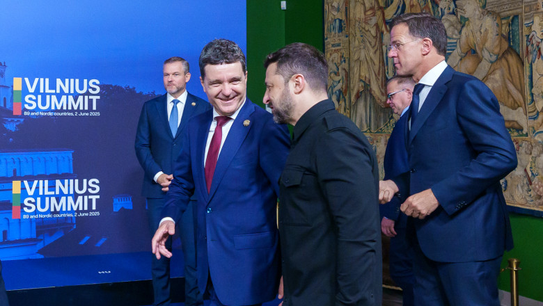 Nicusor Dan, dupa ce s-a intalnit cu Zelenski si Rutte la Summitul B9: „O pace durabila poate fi obtinuta doar dand dovada de forta” Imagine