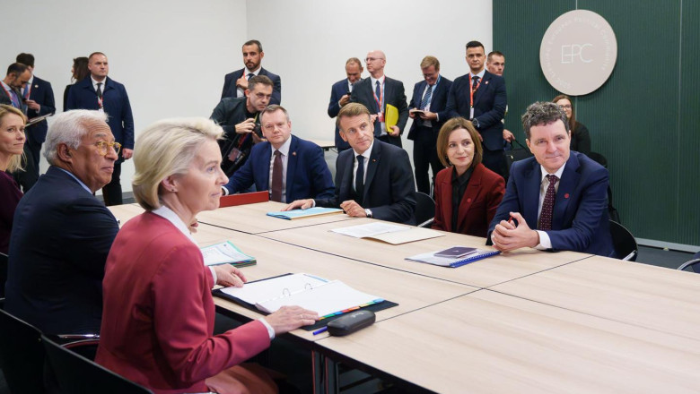 Nicusor Dan, intalnire cu Maia Sandu si liderii europeni: Sprijinul nostru pentru Republica Moldova nu se opreste Imagine