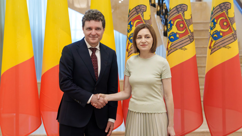 Nicusor Dan, vizita la Chisinau de Ziua Limbii Romane. „Ati dat un exemplu lumii intregi prin pastrarea limbii si a identitatii” Imagine