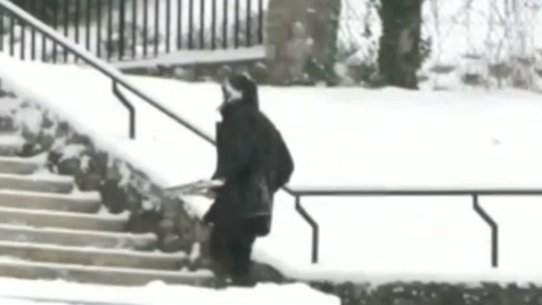 Ninsori si viscol. Avertizare de calatorie pentru Ungaria, Slovenia si Croatia Imagine