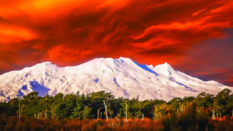 Nivelul de alerta pentru supervulcanul Taupo din Noua Zeelanda a fost ridicat dupa ce in zona au avut loc 700 de cutremure Imagine
