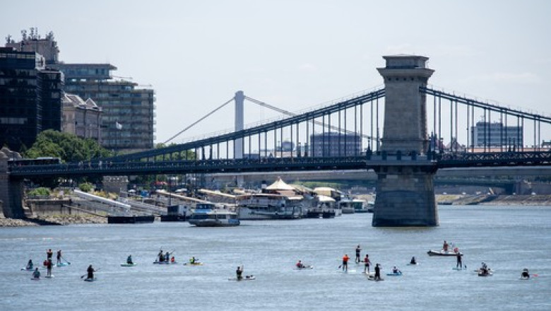 Nivelul scazut al apei pe Dunare perturba transportul naval din Ungaria, iar tarifele ar putea sa creasca Imagine