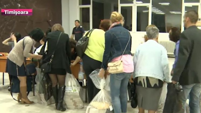 Noapte alba la Biroul Electoral Judetean Timis Imagine