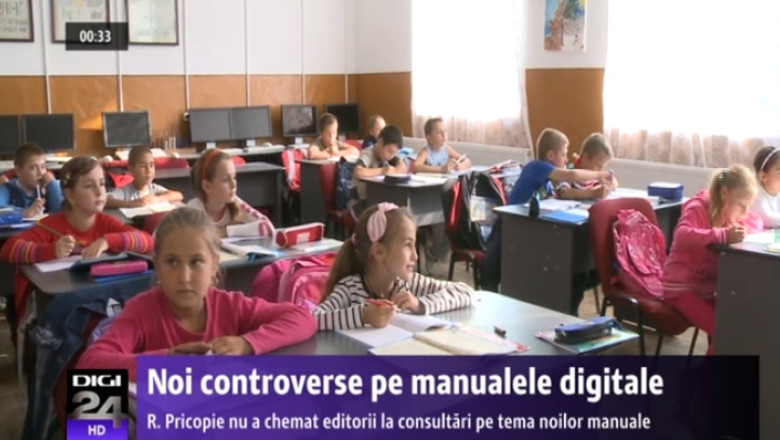 Noi controverse pe manualele digitale: Ministrul Educatiei nu a chemat niciun editor la dezbateri Imagine