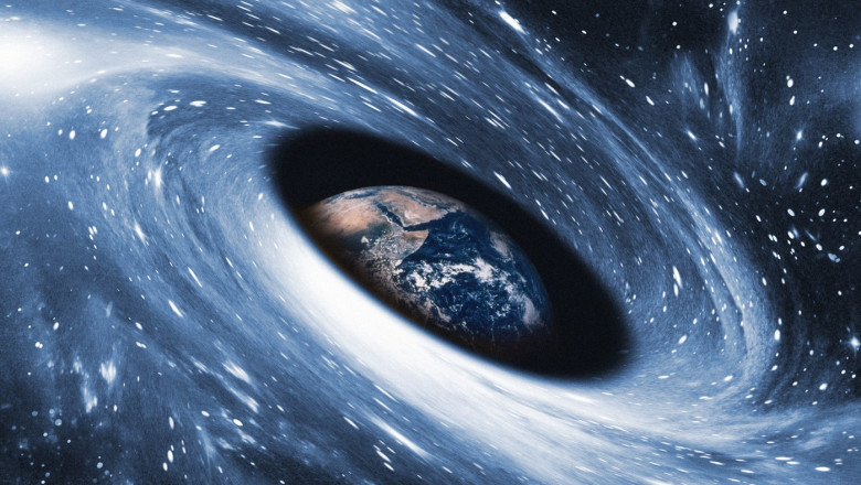 Noi date obtinute de NASA arata ca universul nostru s-ar putea gasi in interiorul unei gauri negre Imagine