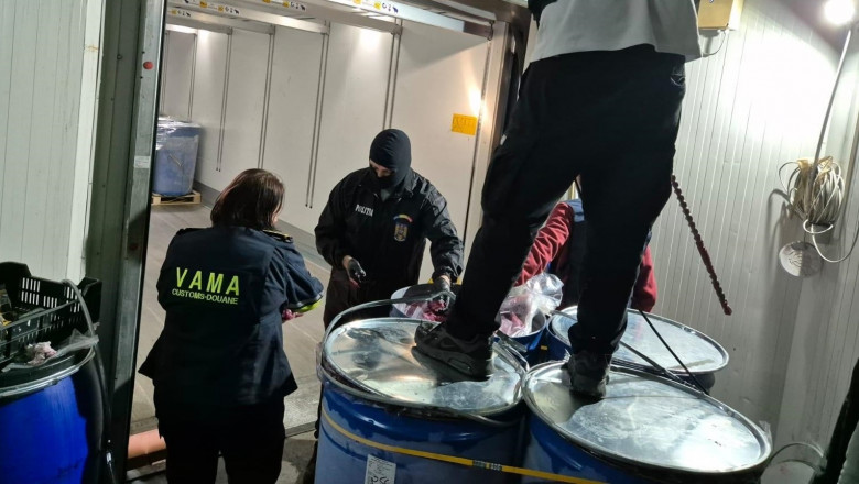 Noi detalii despre uriasa captura de droguri din Portul Constanta. Transportul a fost supravegheat cu drone timp de 5 zile Imagine