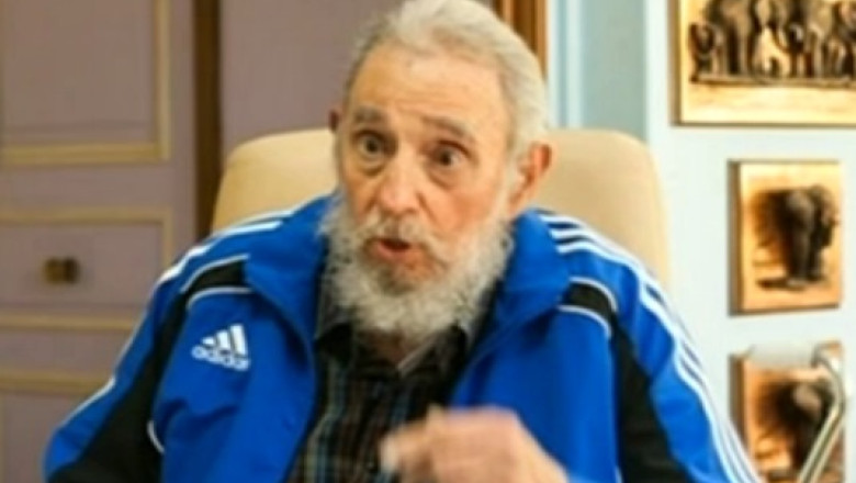 Noi imagini cu Fidel Castro. Fostul lider cubanez s-a intalnit cu prim-ministrul vietnamez Imagine