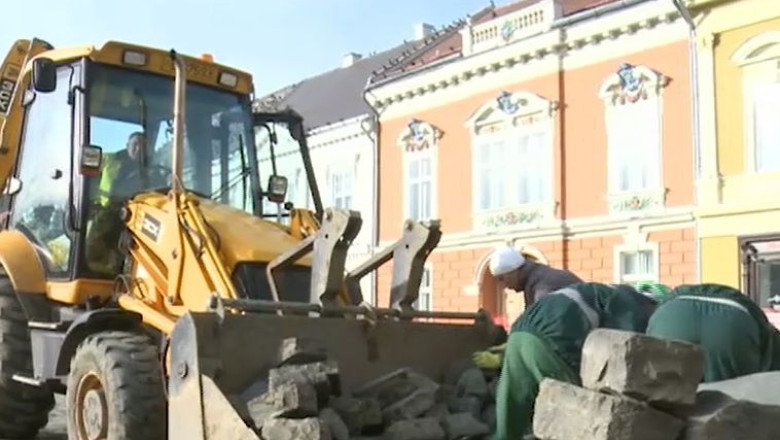 Noi lucrari, noi restrictii in zona centrala a Timisoarei Imagine