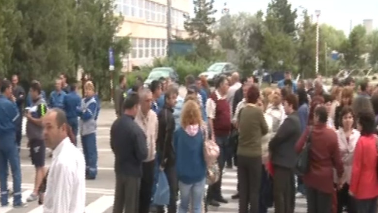 Noi proteste la Arpechim Pitesti Imagine