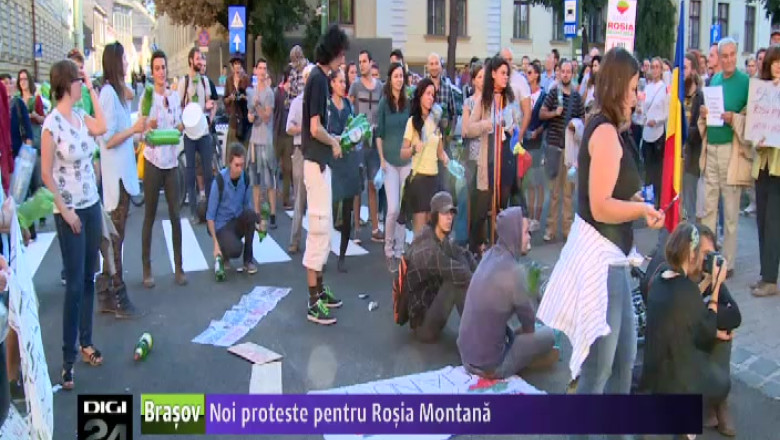 Noi proteste pentru Rosia Montana Imagine