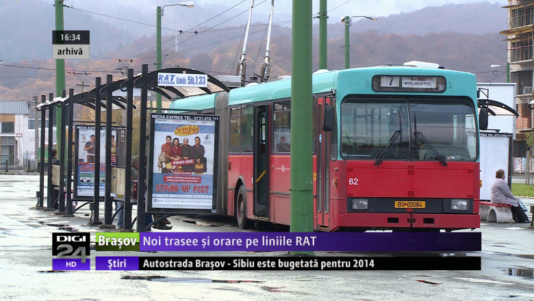 Noi trasee si orare pe liniile RAT Imagine