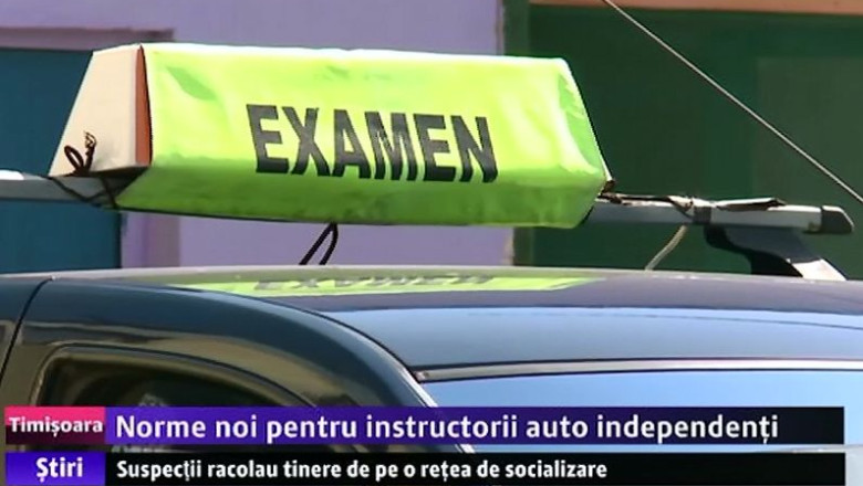 Noile norme din Codul Rutier ii tamponeaza frontal pe instructorii auto independenti Imagine