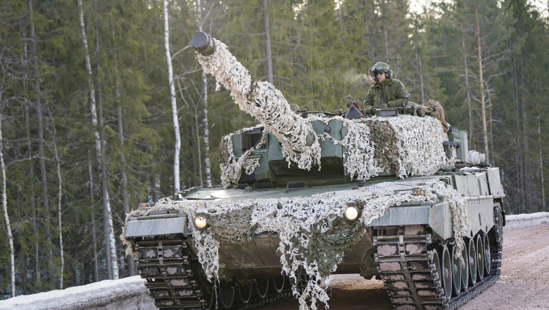 Norvegia a livrat armatei ucrainene 8 tancuri Leopard. „Sunt toate in Ucraina” Imagine