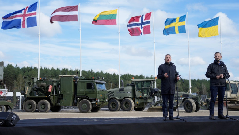 Norvegia inaugureaza in Polonia un centru militar de antrenament pentru soldatii ucraineni Imagine