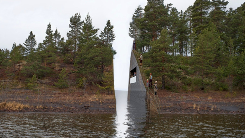 Norvegia: Insula Utoya va fi sectionata pentru a face loc unui monument dedicat victimelor lui Anders Breivik Imagine